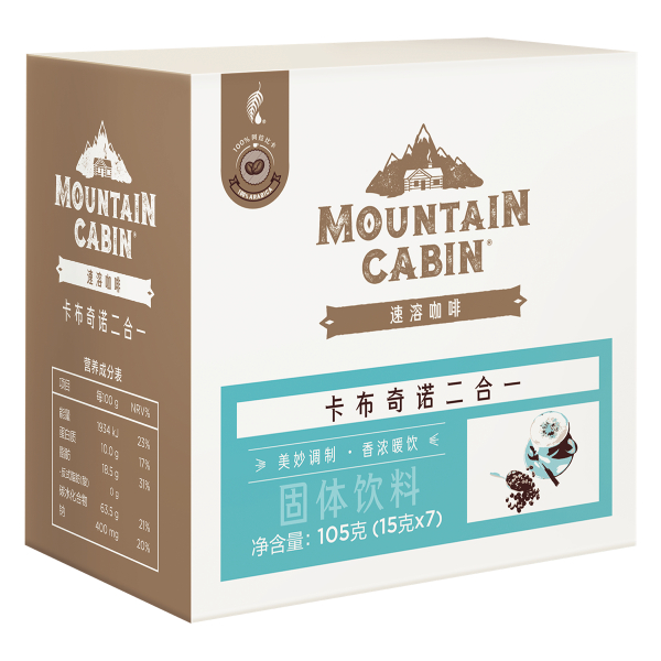 Mountain Cabin速溶咖啡饮品｜谢月开百货展示图
