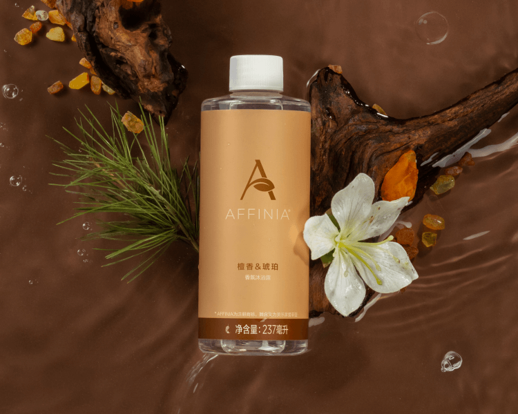 爱菲亚香氛沐浴露｜谢月开百货展示图