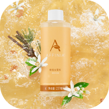 爱菲亚香氛身体洗护套组|谢月开百货展示图