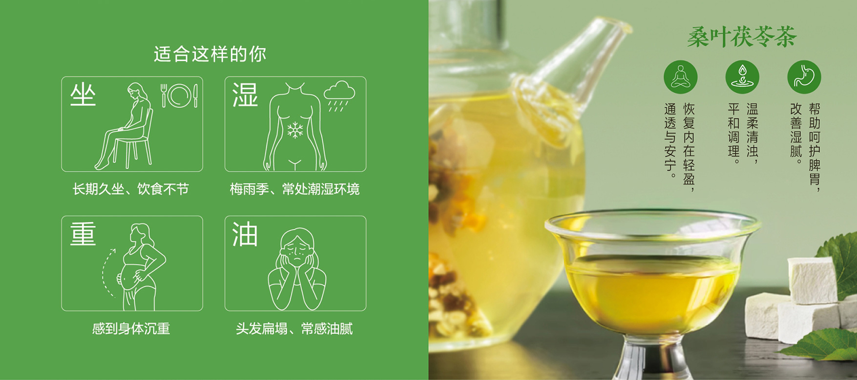 Hidden Garden桑叶茯苓茶｜谢月开百货展示图