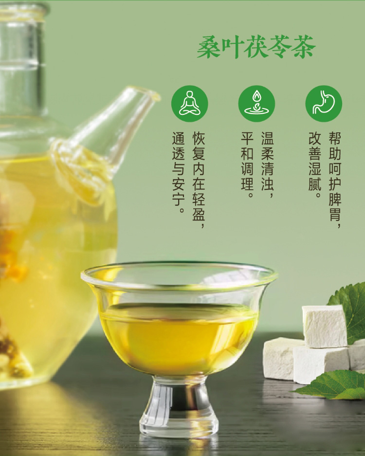 Hidden Garden桑叶茯苓茶｜谢月开百货展示图