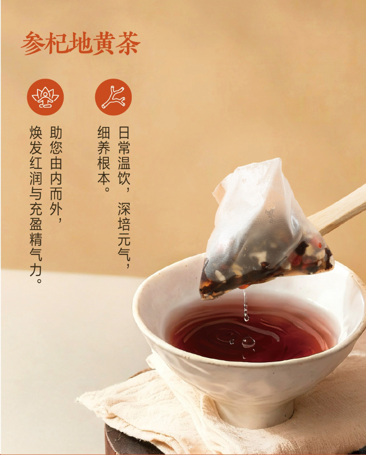 Hidden Garden参杞地黄茶｜谢月开百货展示图