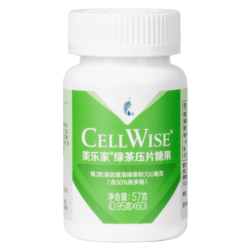 谢月开百货绿茶压片糖果