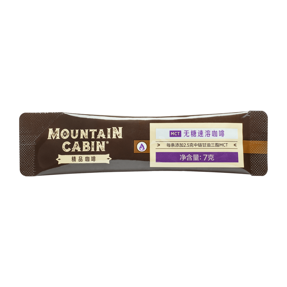 MOUNTAIN CABIN®MCT无糖速溶咖啡