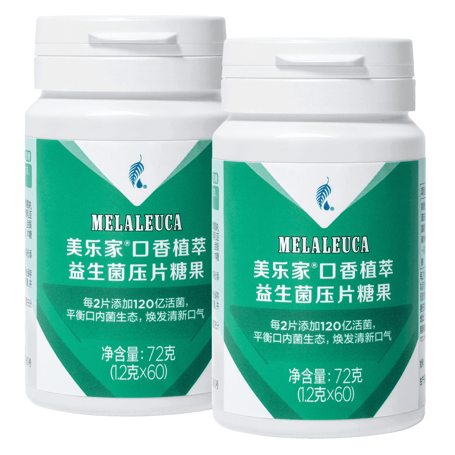 口香植萃益生菌压片糖果 双胞组 