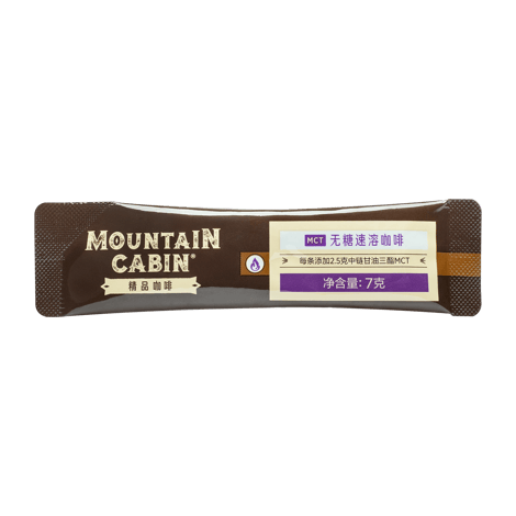 MOUNTAIN CABIN®MCT无糖速溶咖啡